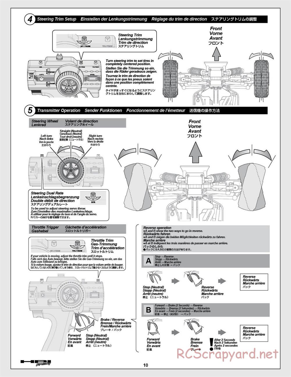 HPI - Brama 18B - Manual - Page 10