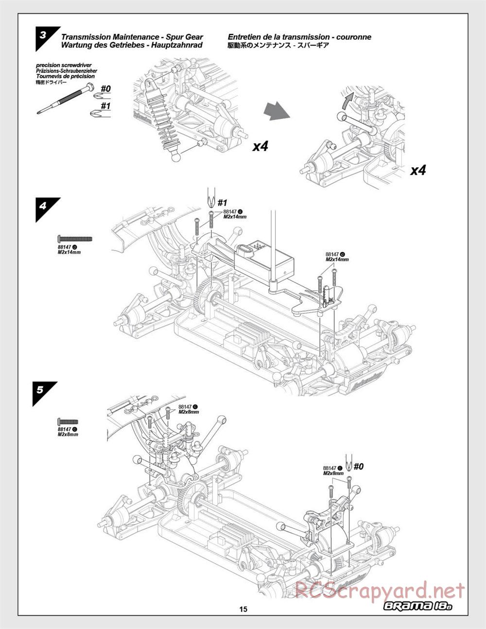 HPI - Brama 18B - Manual - Page 15