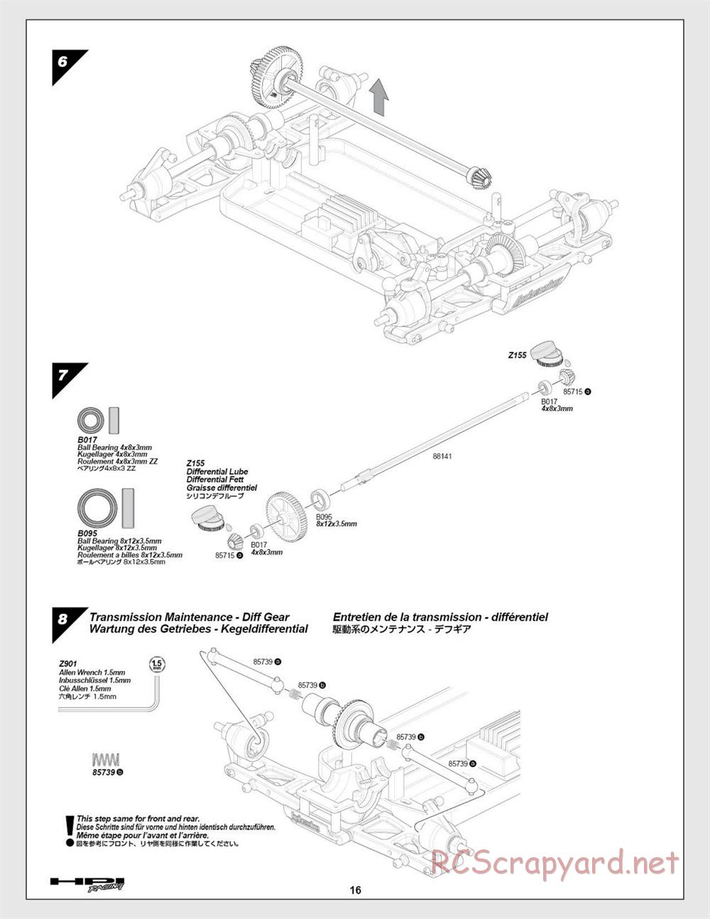 HPI - Brama 18B - Manual - Page 16