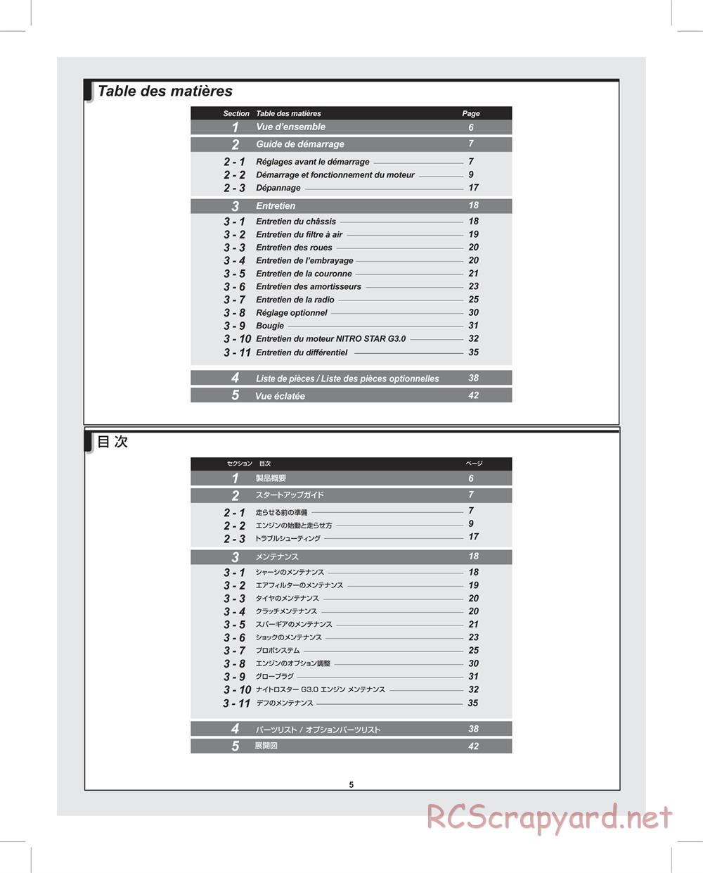 HPI - Bullet ST 3.0 (2011) - Manual - Page 5