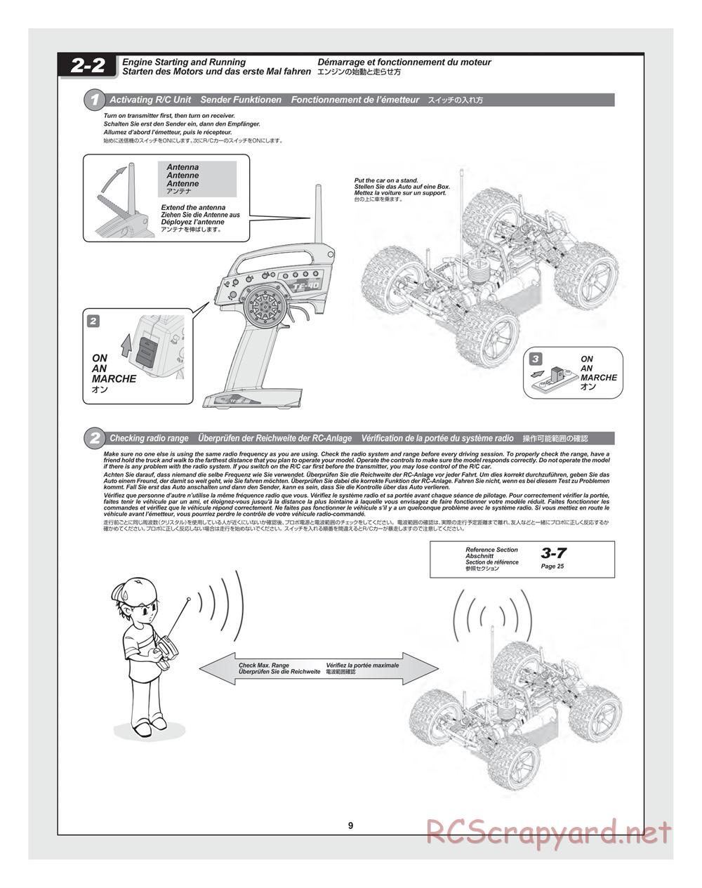 HPI - Bullet ST 3.0 (2011) - Manual - Page 9