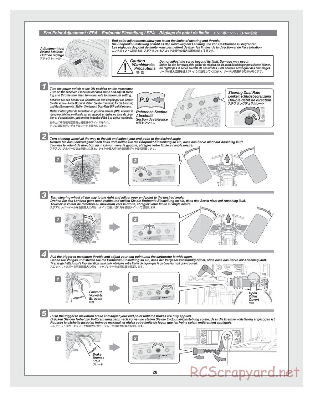 HPI - Bullet MT 3.0 - Manual - Page 28