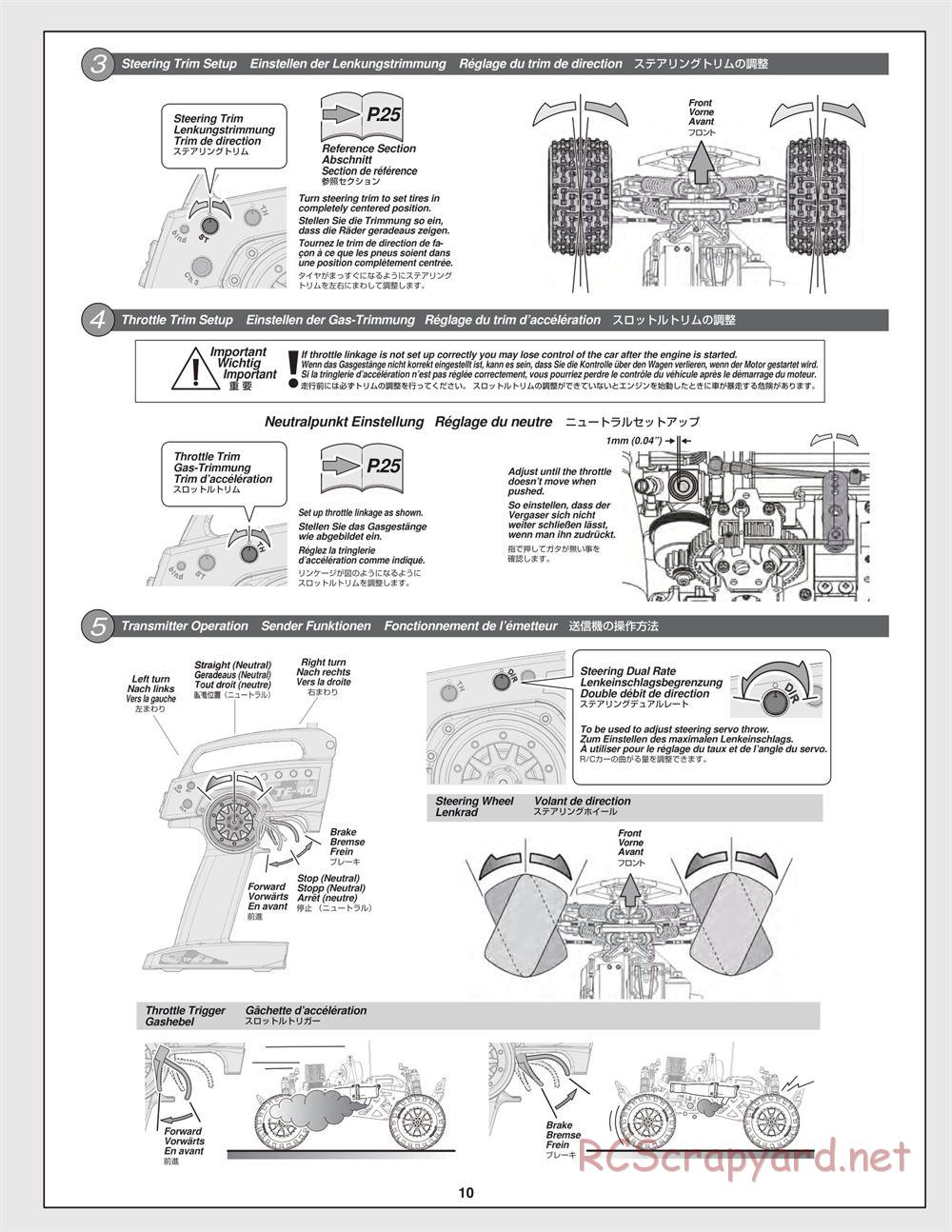 HPI - Bullet MT 3.0 - Manual - Page 10