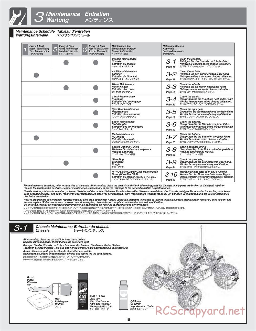 HPI - Bullet MT 3.0 - Manual - Page 18
