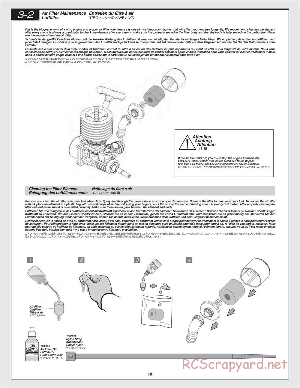 HPI - Bullet ST 3.0 - Manual - Page 19