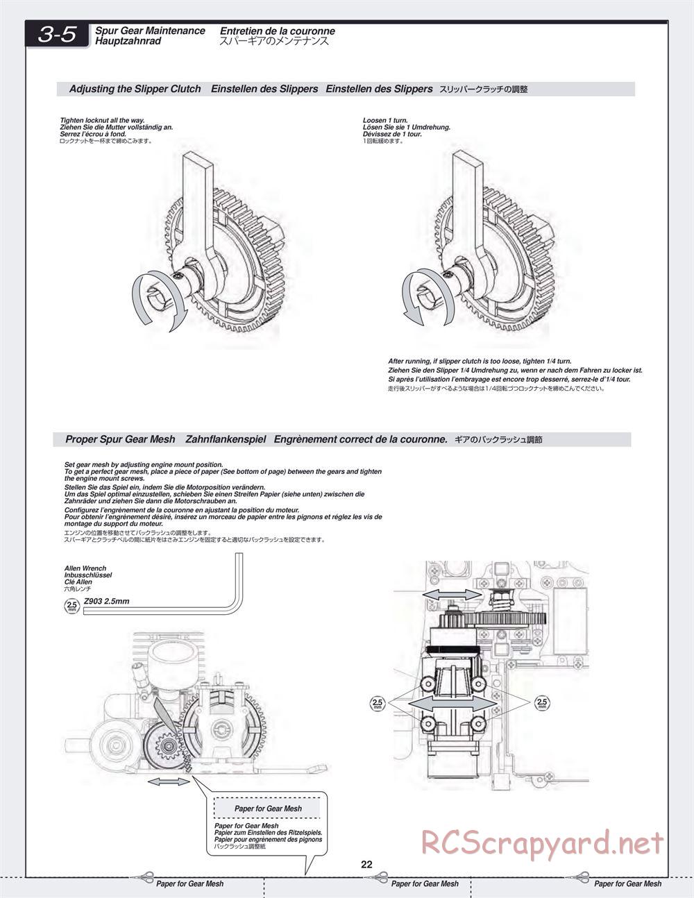 HPI - Bullet ST 3.0 - Manual - Page 22