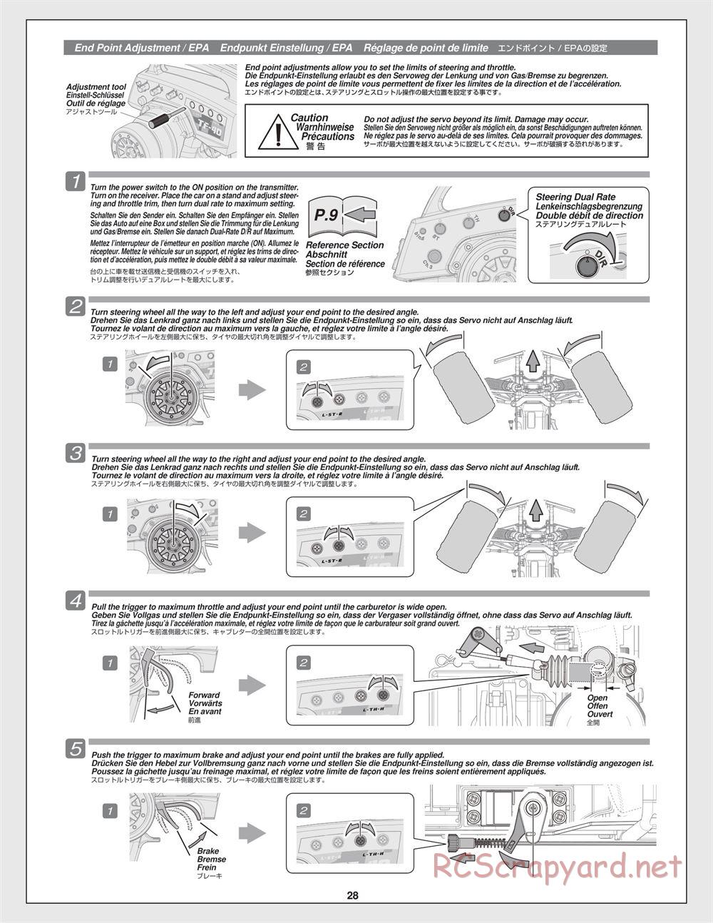 HPI - Bullet MT 3.0 - Manual - Page 28