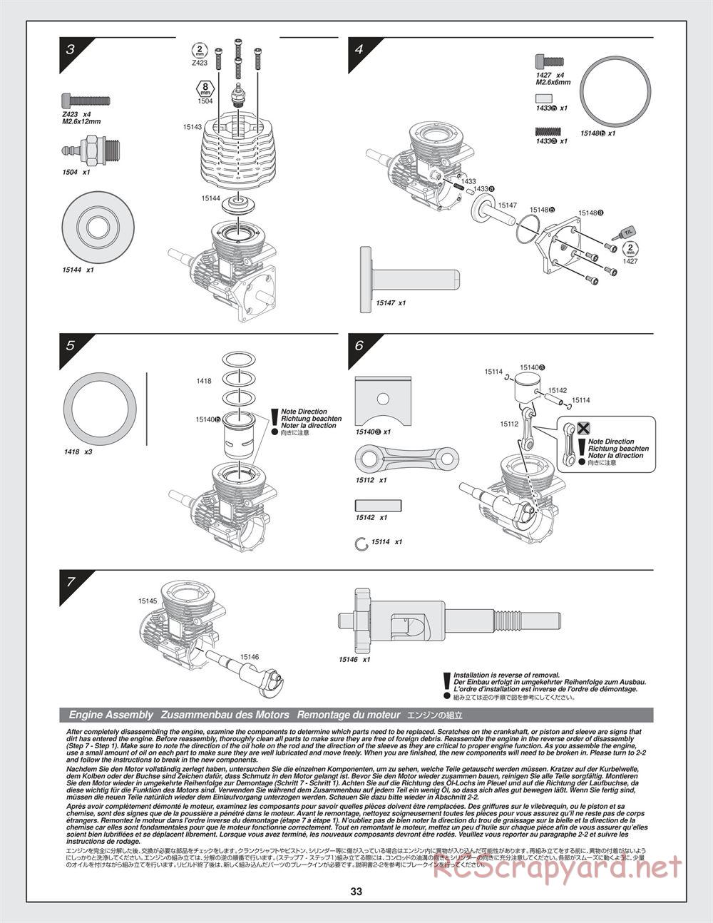 HPI - Bullet ST 3.0 - Manual - Page 33