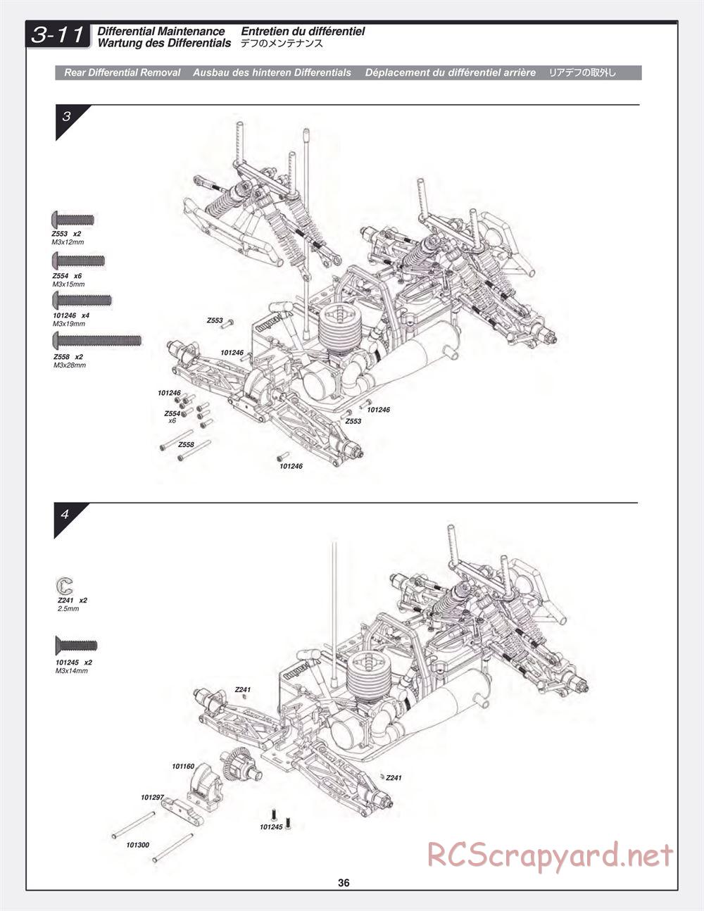 HPI - Bullet MT 3.0 - Manual - Page 36