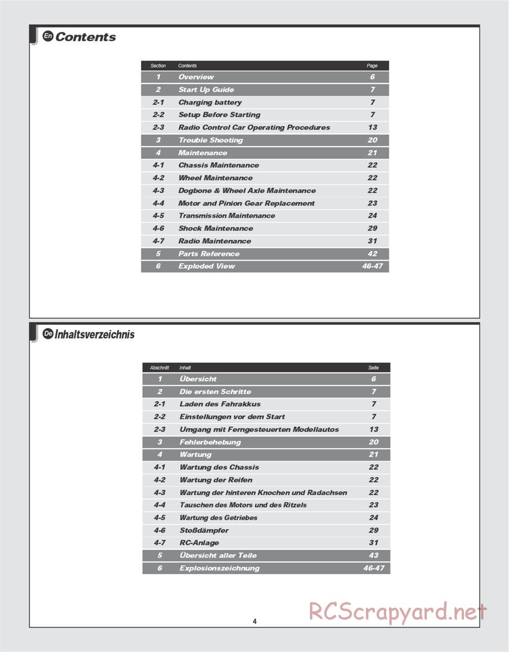 HPI - Bullet MT Flux - Manual - Page 4