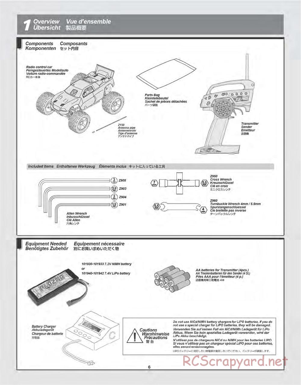 HPI - Bullet ST Flux - Manual - Page 6