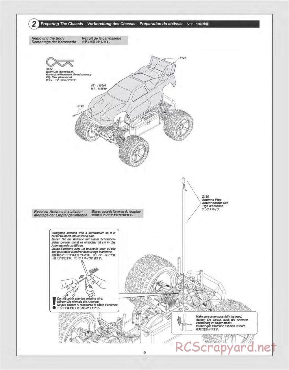 HPI - Bullet MT Flux - Manual - Page 9