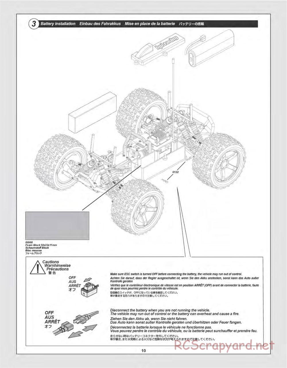 HPI - Bullet ST Flux - Manual - Page 10
