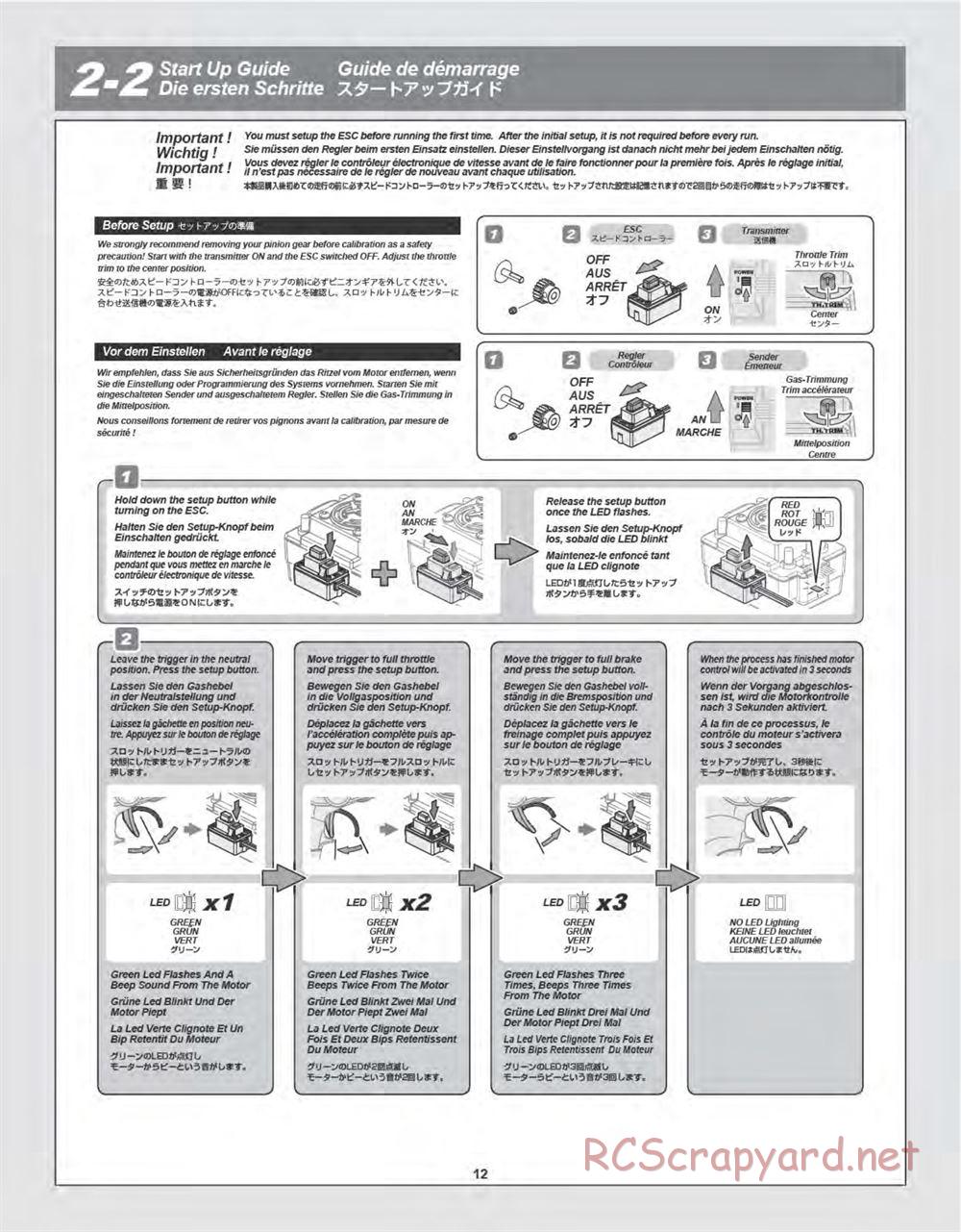 HPI - Bullet ST Flux - Manual - Page 12