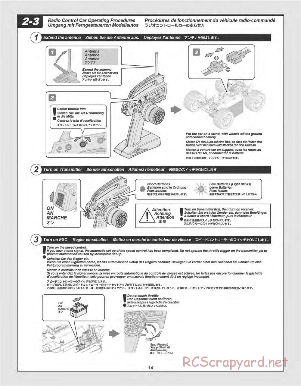 HPI - Bullet ST Flux - Manual - Page 14