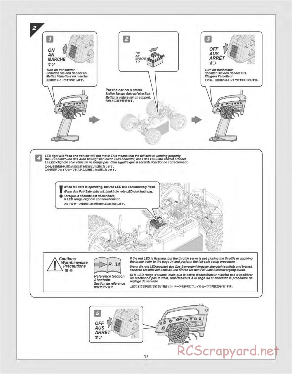 HPI - Bullet ST Flux - Manual - Page 17