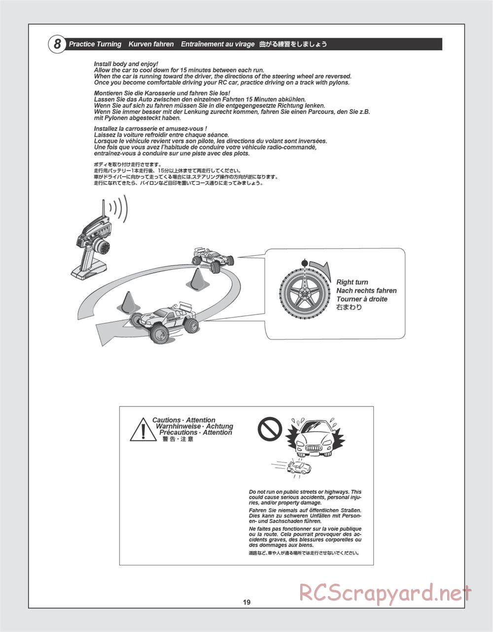 HPI - Bullet ST Flux - Manual - Page 19