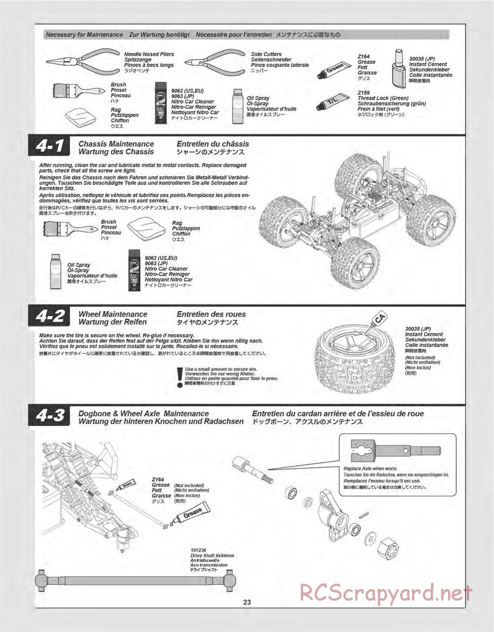 HPI - Bullet ST Flux - Manual - Page 23