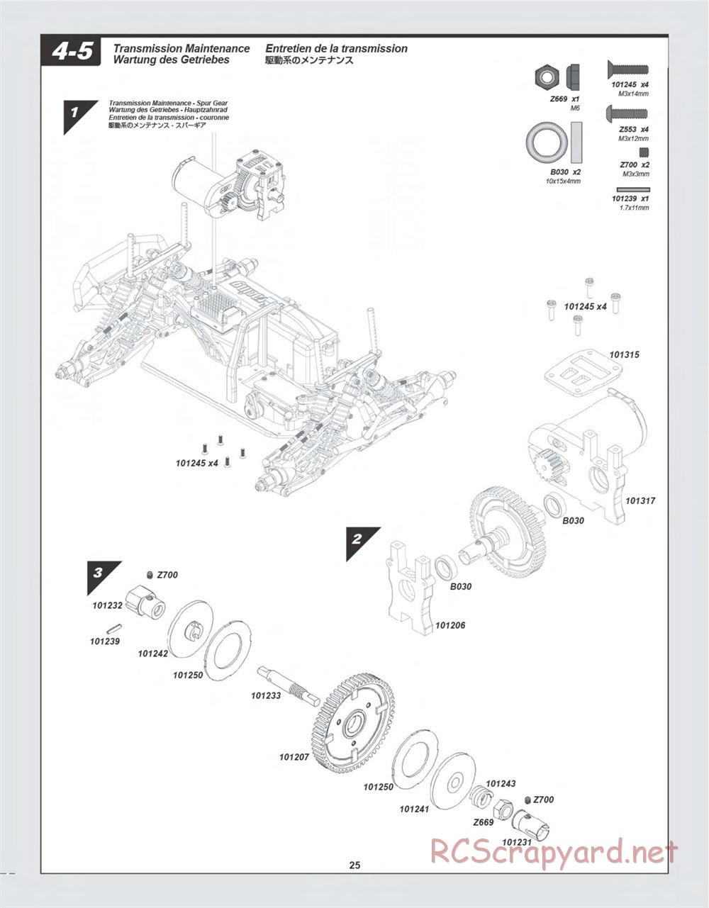 HPI - Bullet ST Flux - Manual - Page 25