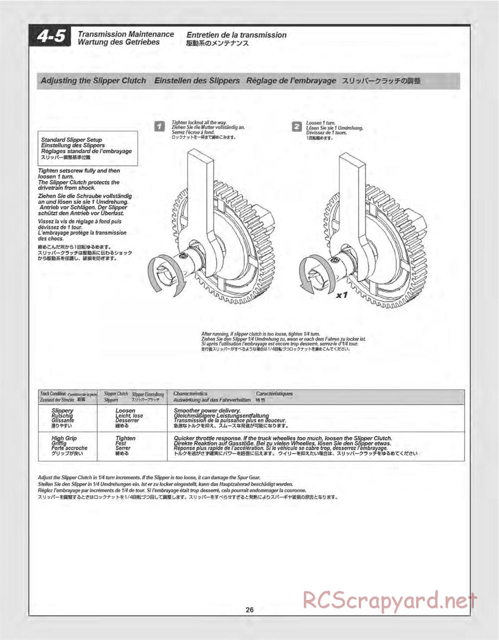 HPI - Bullet ST Flux - Manual - Page 26