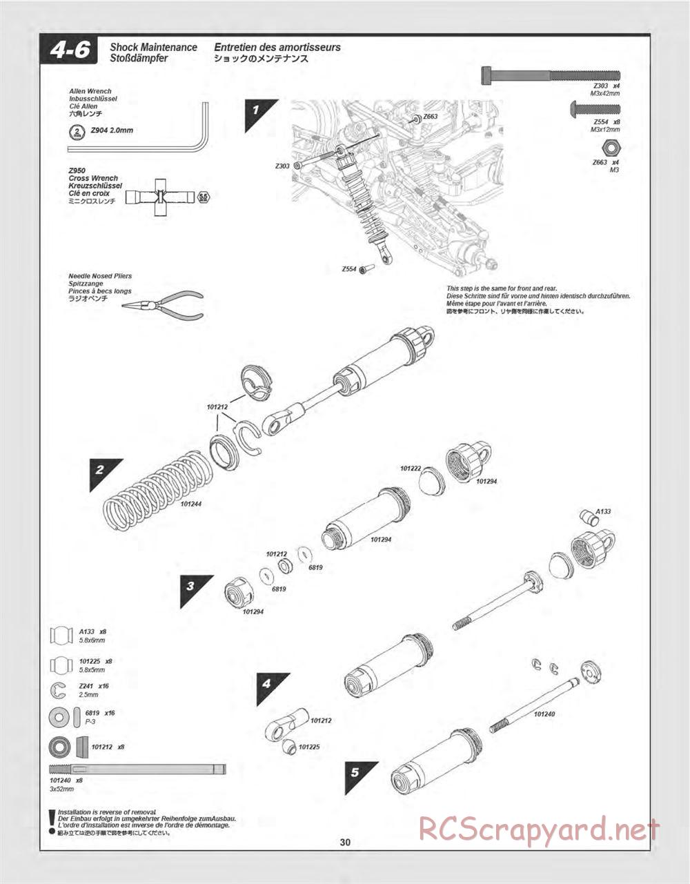 HPI - Bullet MT Flux - Manual - Page 30