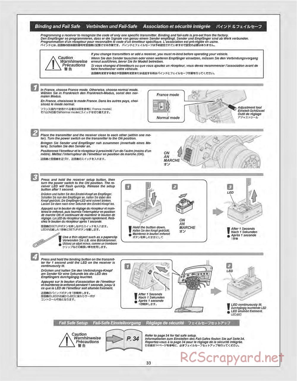 HPI - Bullet MT Flux - Manual - Page 33