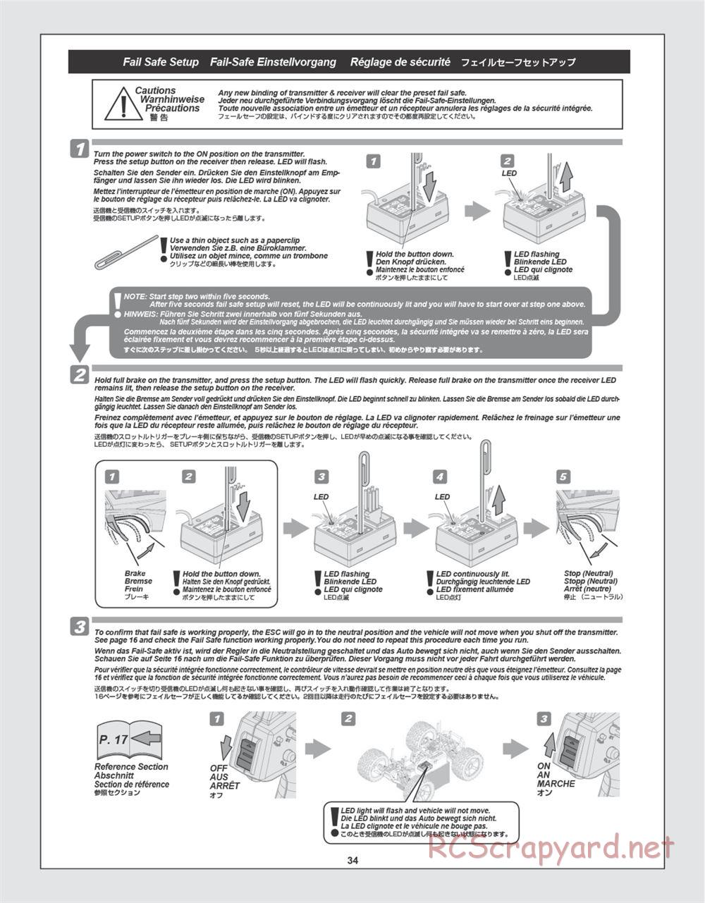 HPI - Bullet ST Flux - Manual - Page 34