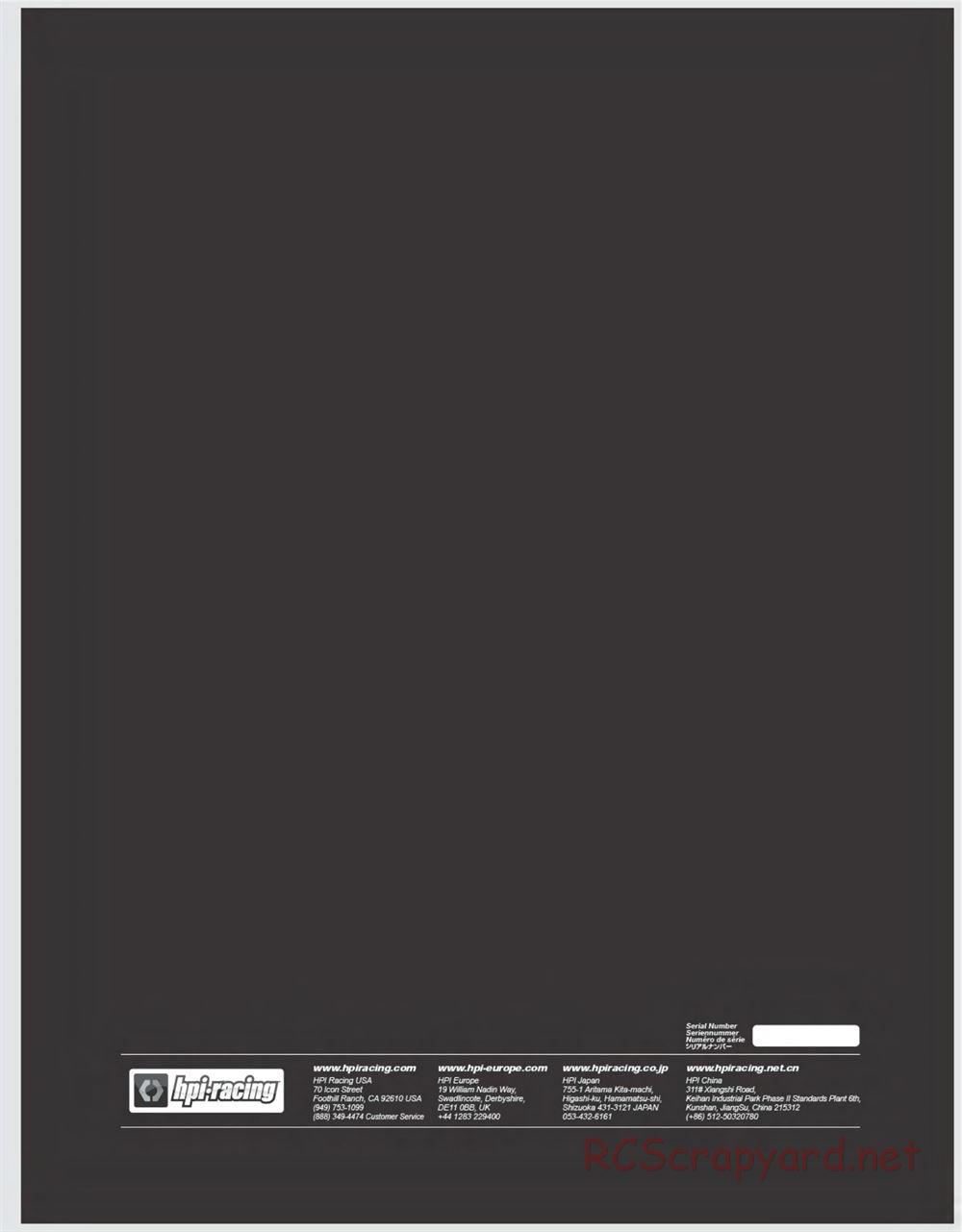 HPI - Bullet ST Flux - Manual - Page 47