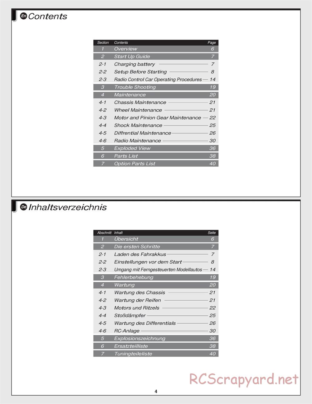 HPI - Crawler King - Manual - Page 4