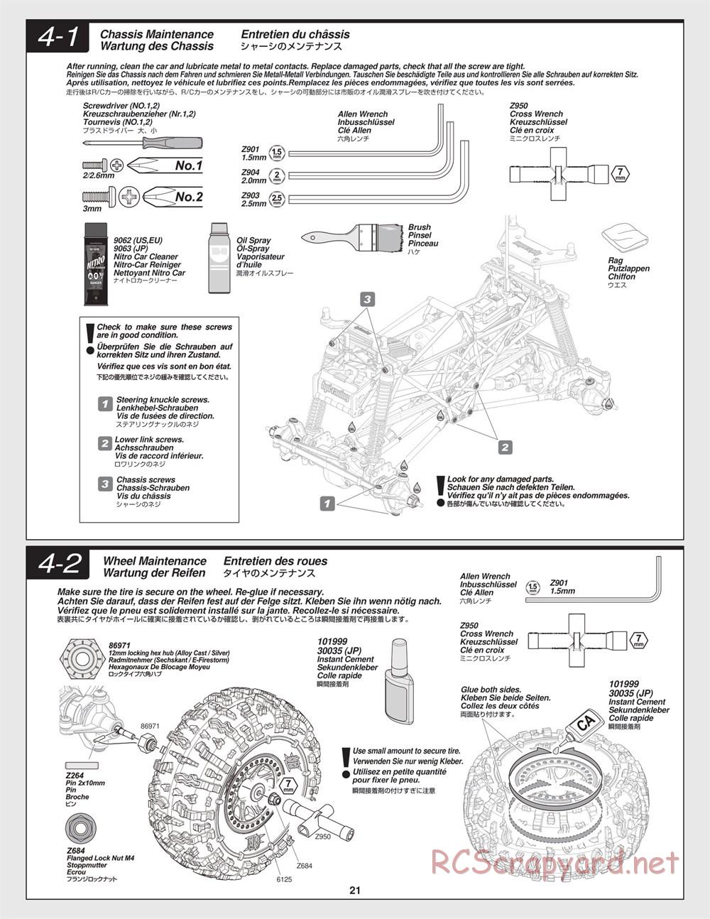 HPI - Crawler King - Manual - Page 21