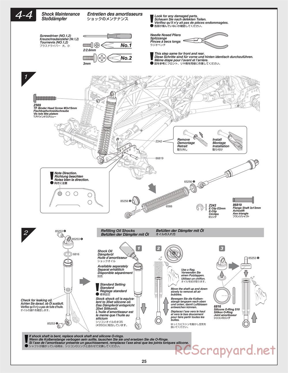 HPI - Crawler King - Manual - Page 25