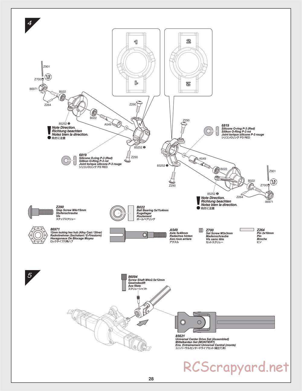 HPI - Crawler King - Manual - Page 28