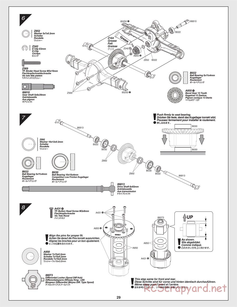 HPI - Crawler King - Manual - Page 29