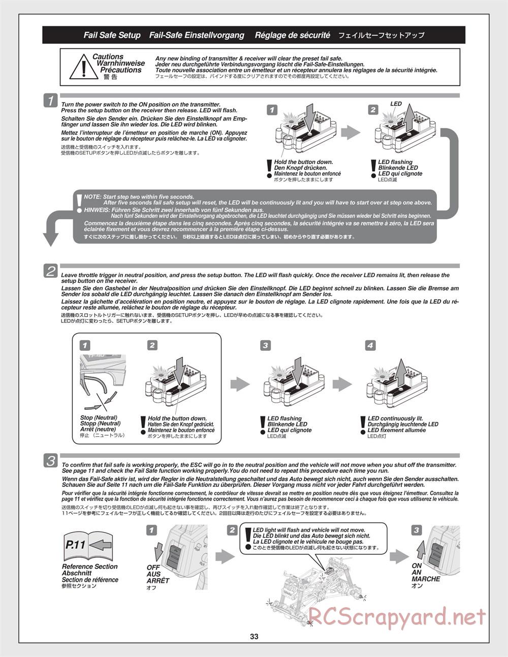 HPI - Crawler King - Manual - Page 33