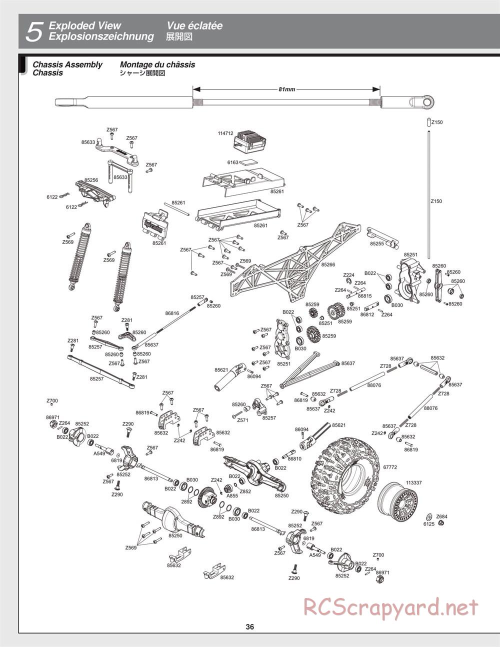 HPI - Crawler King - Manual - Page 36