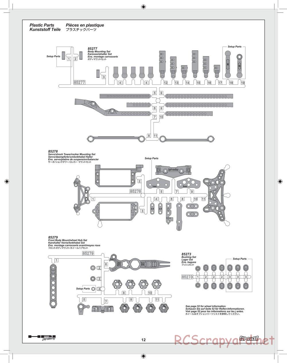 HPI - Cup Racer - Manual - Page 12