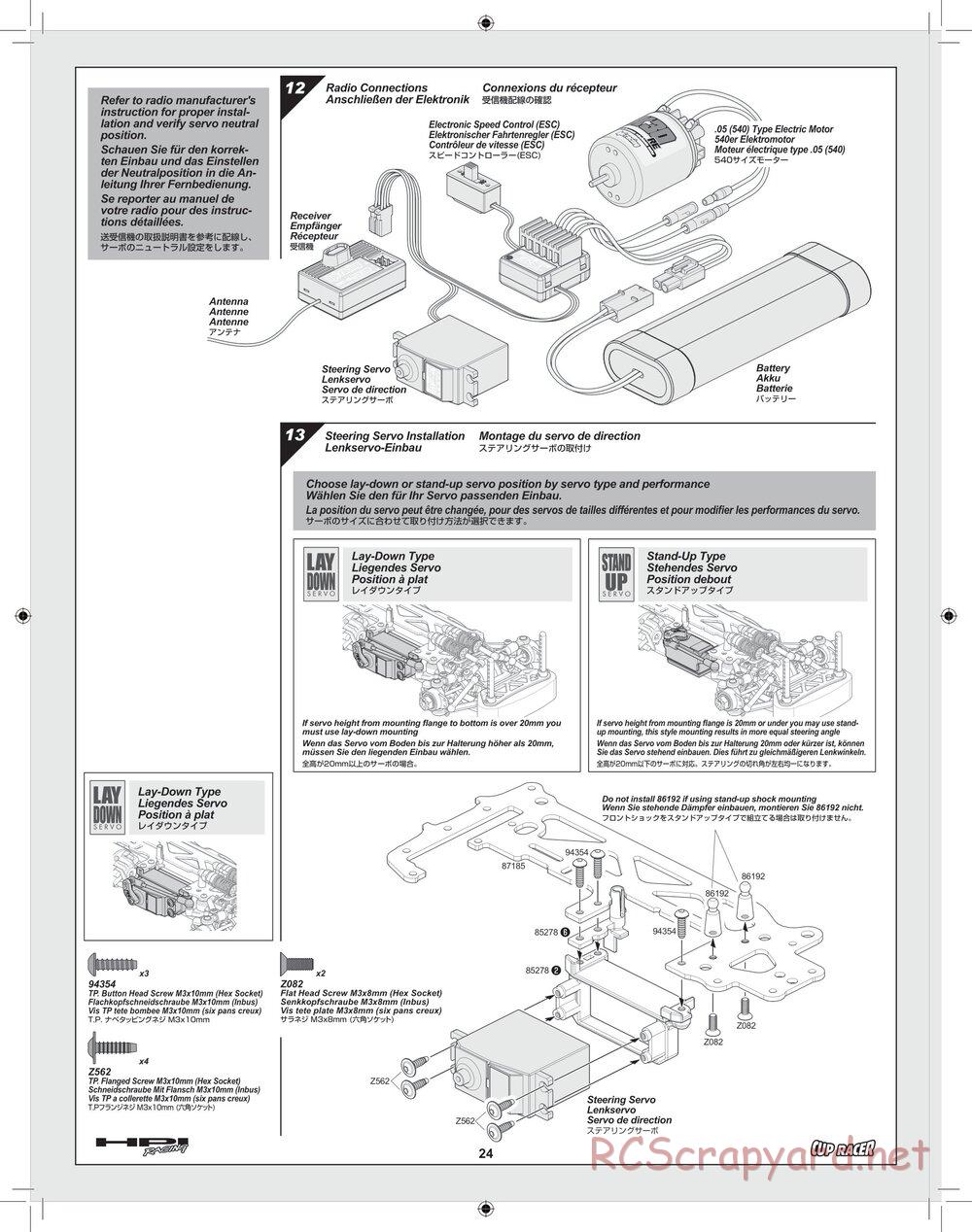 HPI - Cup Racer - Manual - Page 24