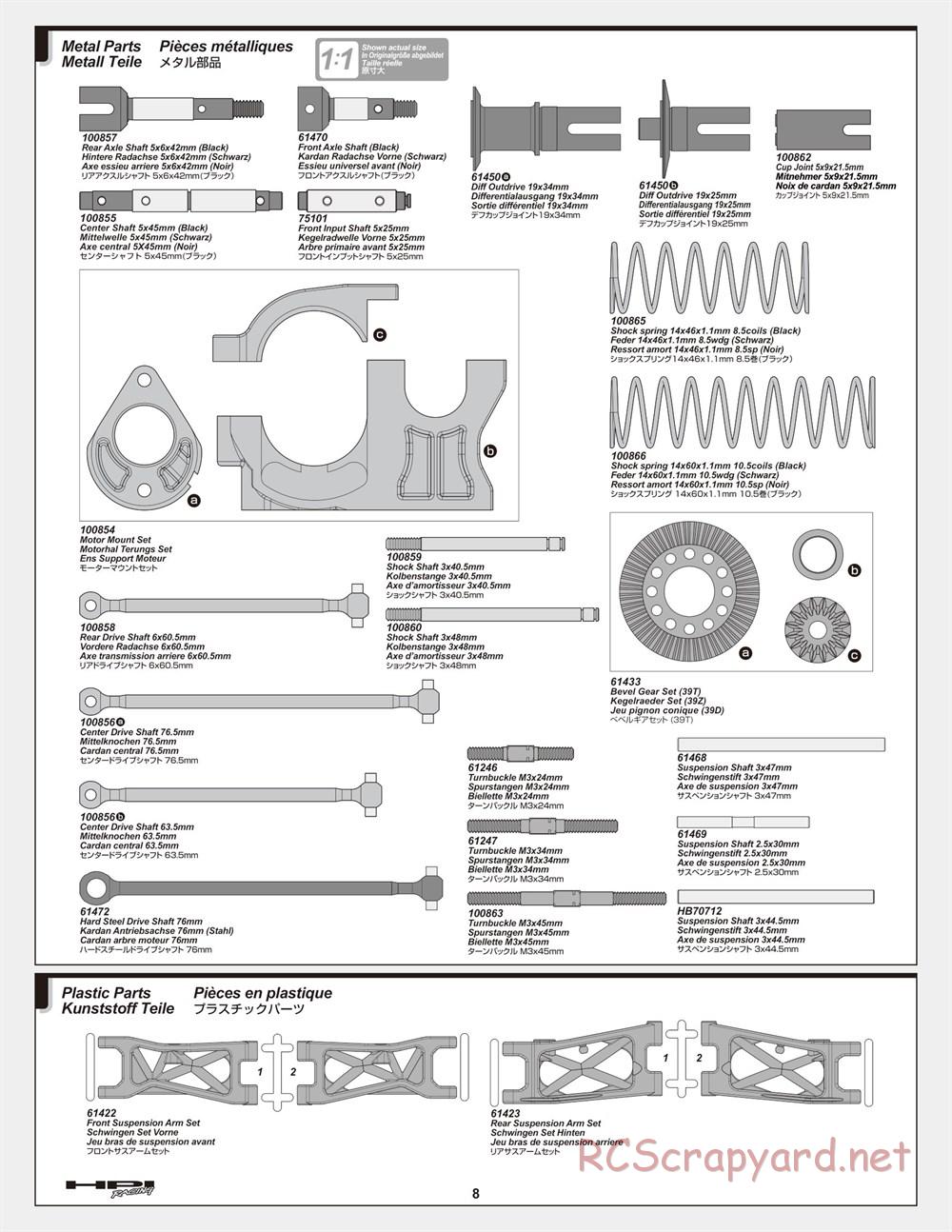 HPI - Cyber 10B - Manual - Page 8