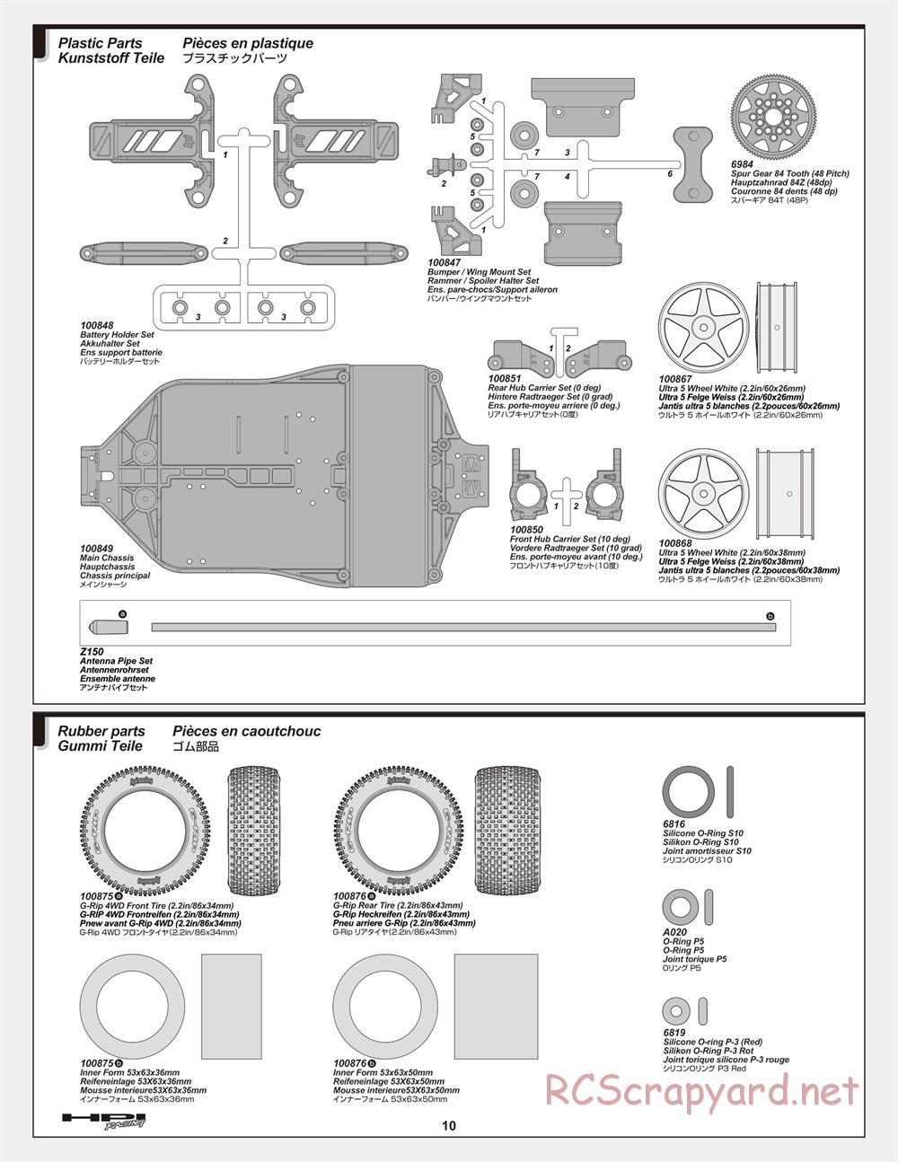 HPI - Cyber 10B - Manual - Page 10