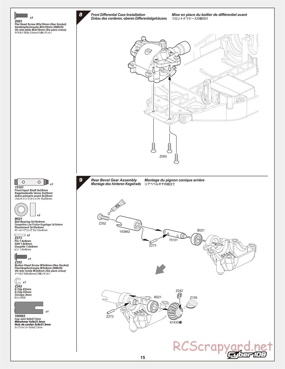 HPI - Cyber 10B - Manual - Page 15