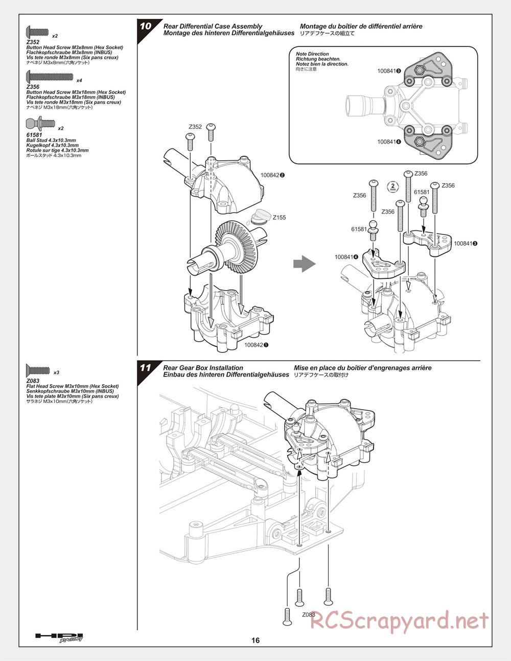 HPI - Cyber 10B - Manual - Page 16