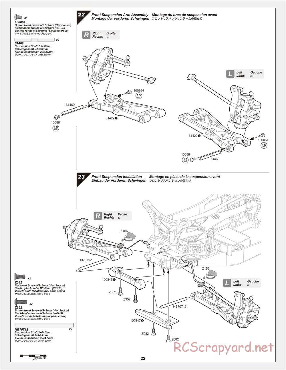 HPI - Cyber 10B - Manual - Page 22