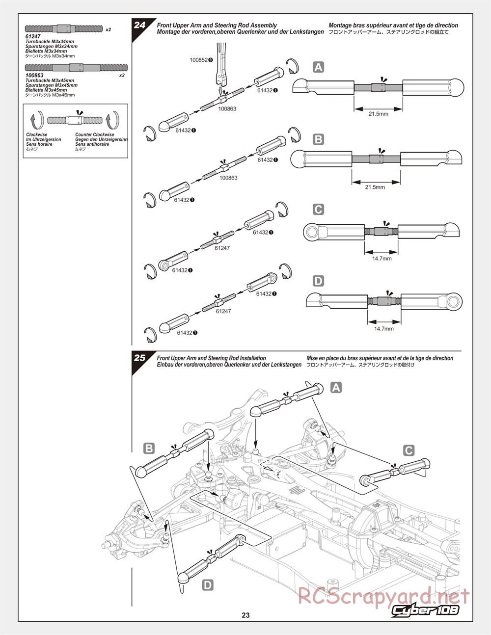 HPI - Cyber 10B - Manual - Page 23