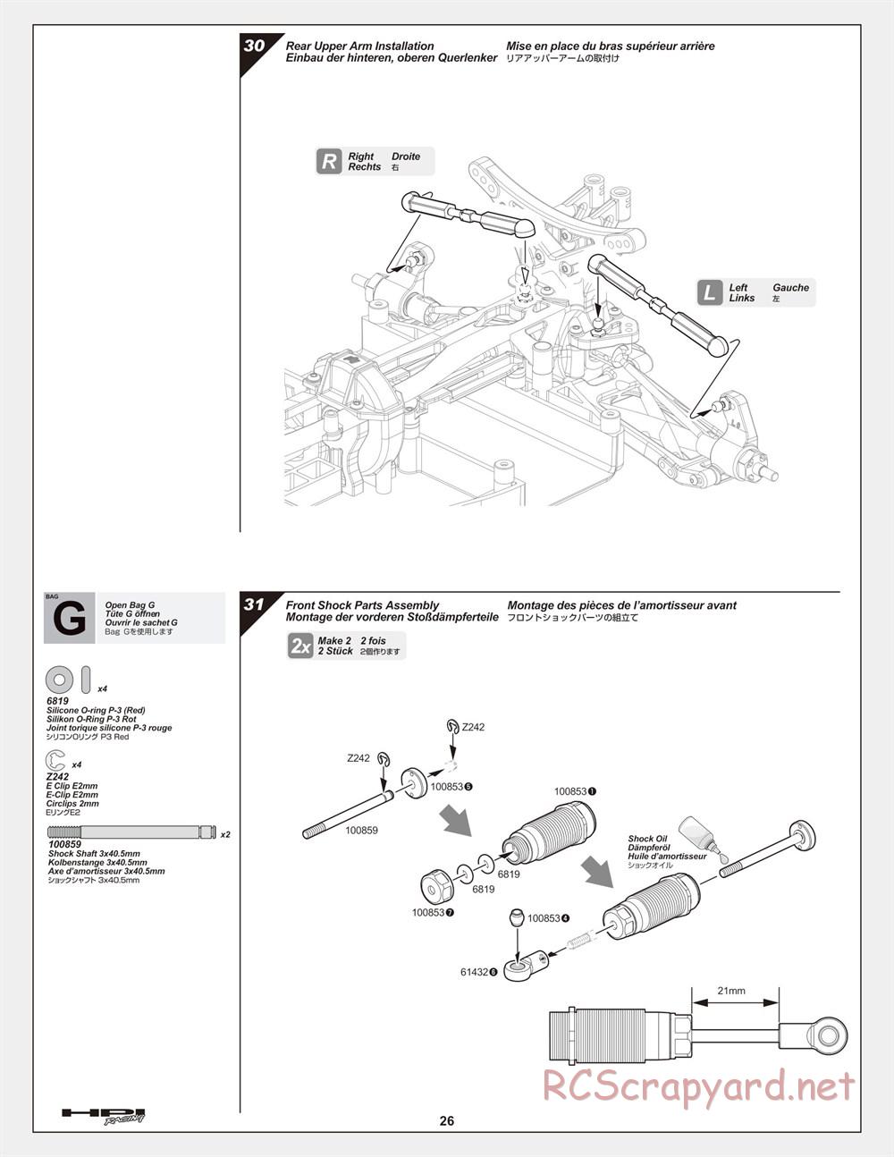 HPI - Cyber 10B - Manual - Page 26