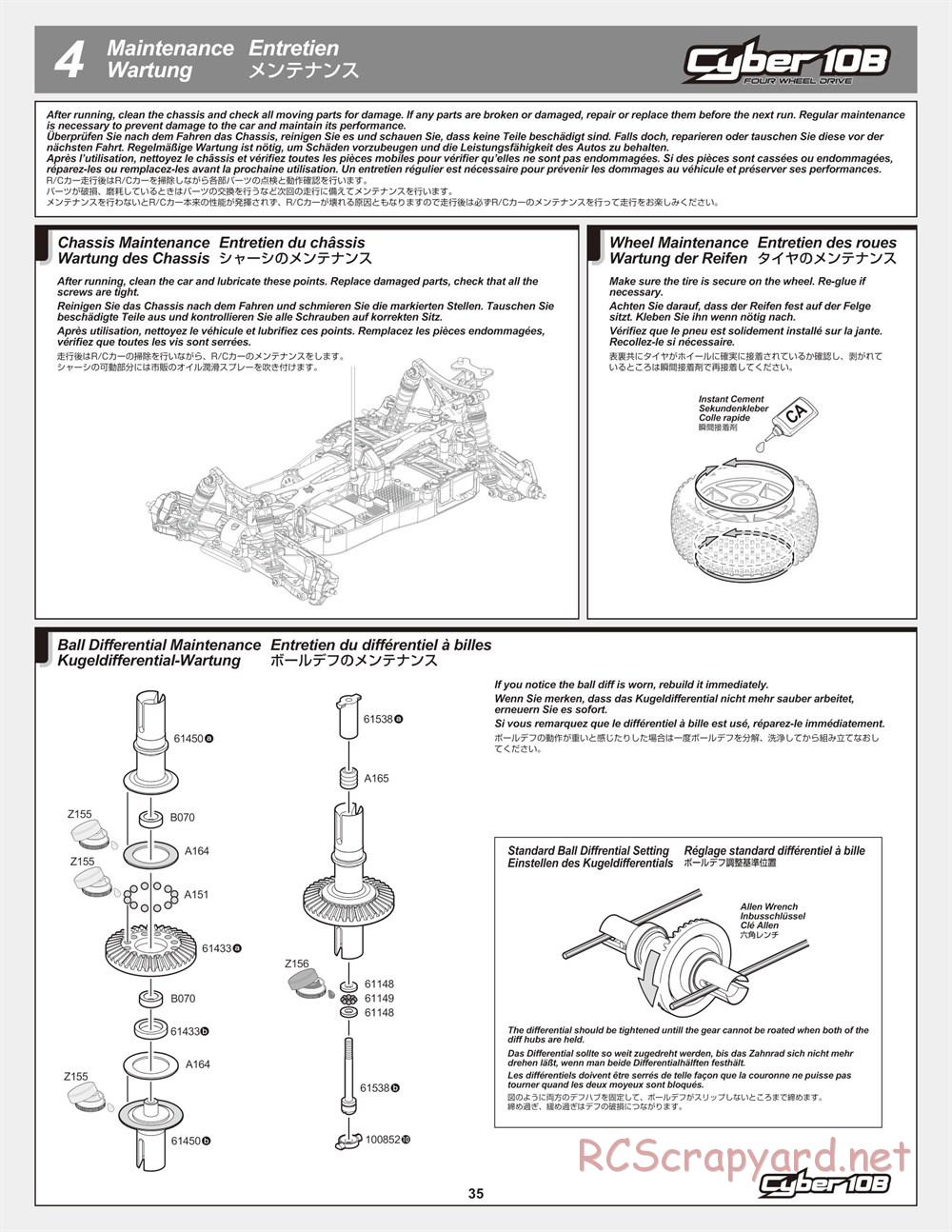 HPI - Cyber 10B - Manual - Page 35