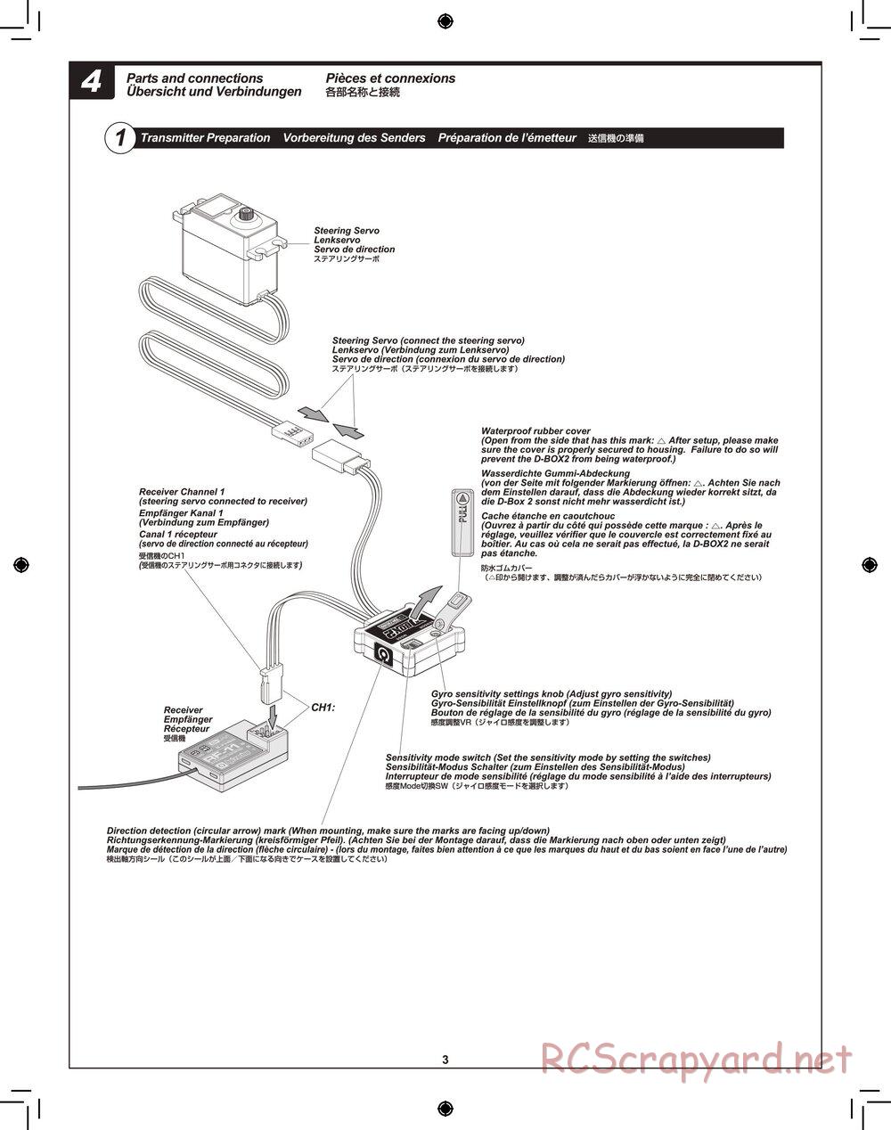 HPI - Baja 5B 2.0 D-Box2 - Manual - Page 3
