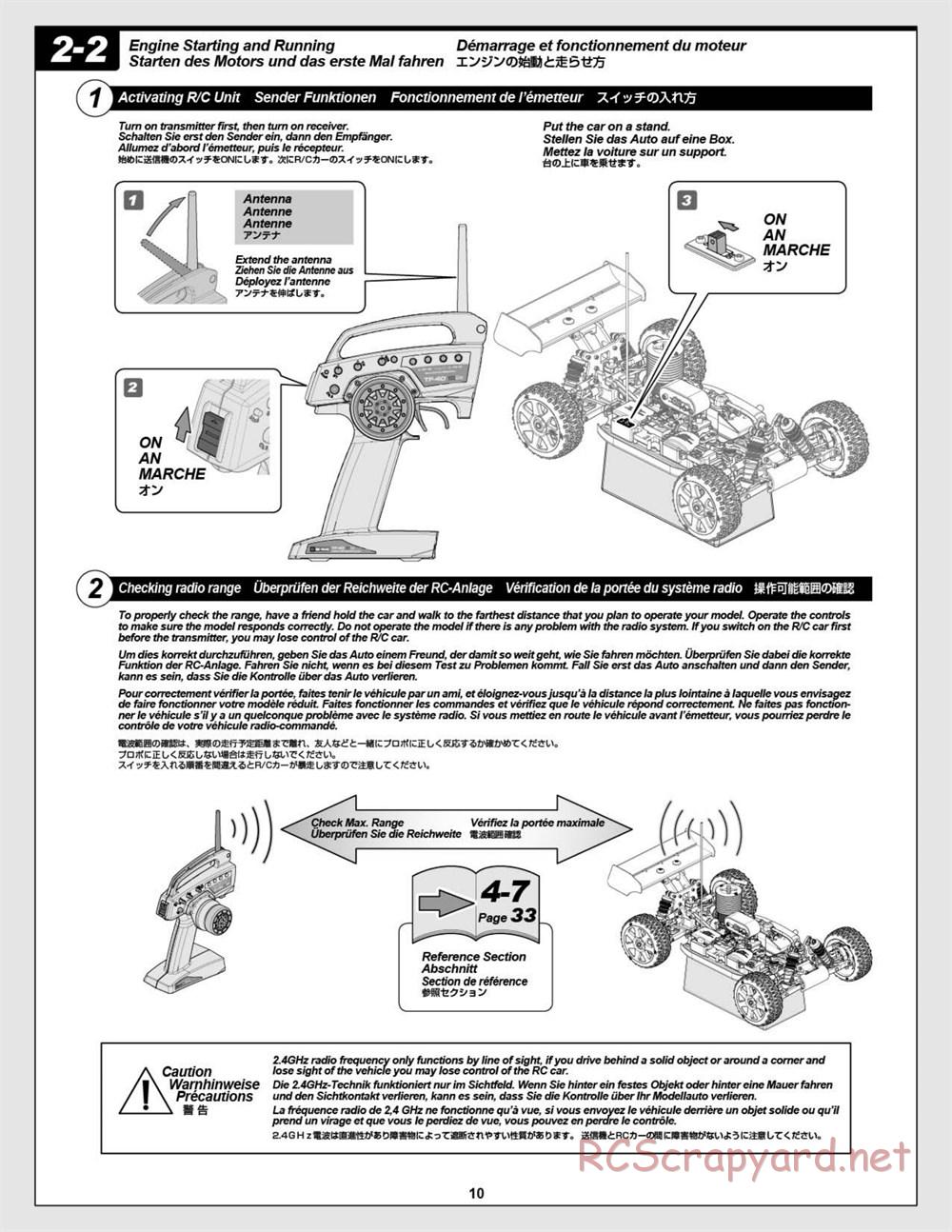 HPI - D8S - Manual - Page 10