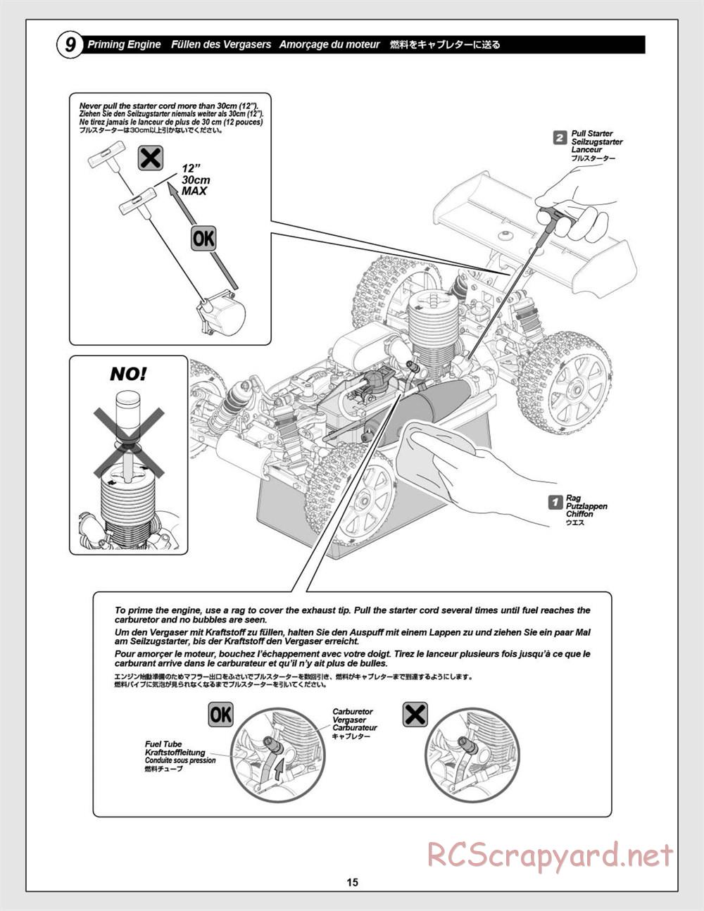HPI - D8S - Manual - Page 15