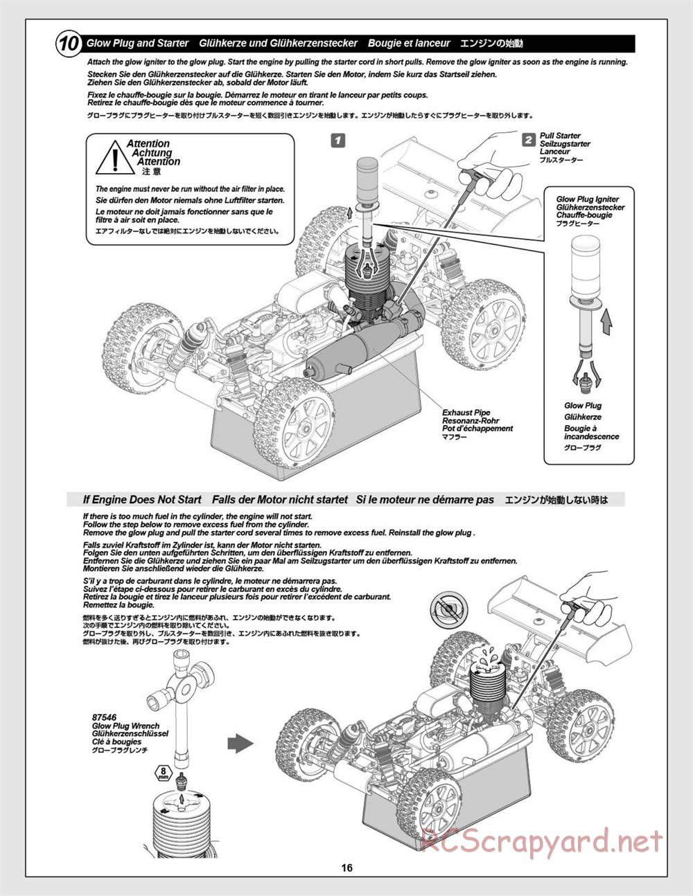 HPI - D8S - Manual - Page 16