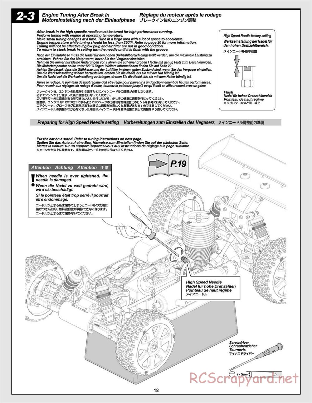HPI - D8S - Manual - Page 18